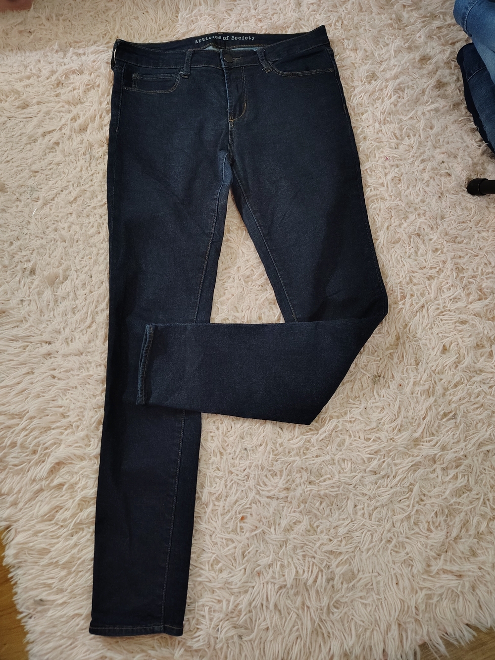 Articles Of Society Dark Indigo Skinny Jeans 28